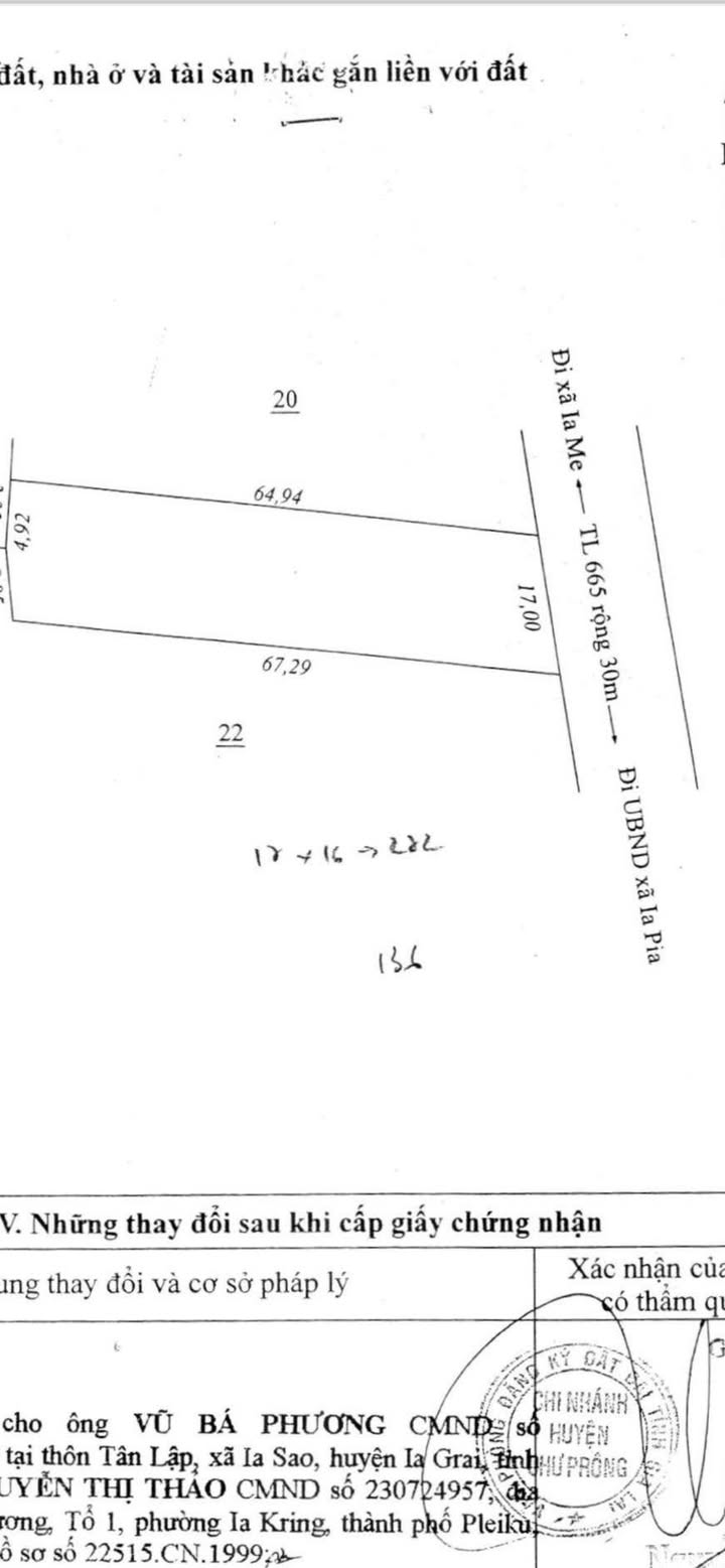 Đất nông nghiệp 1139m² tại tỉnh lộ 665, xã Ia Pia, Gia Lai - Giá hấp dẫn chỉ 3.36 tỷ!