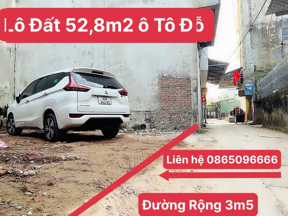 Đất thổ cư 52.8m² tại Sơn Đồng, Hoài Đức - Gần Đại Lộ Thăng Long, giá tốt!