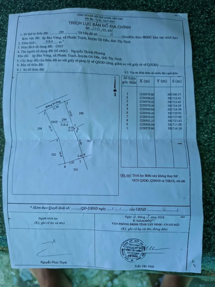 Nhà phố Gò Dầu Tây Ninh 320m² giá 1.6 tỷ - Nhà đẹp, tiện nghi đầy đủ!