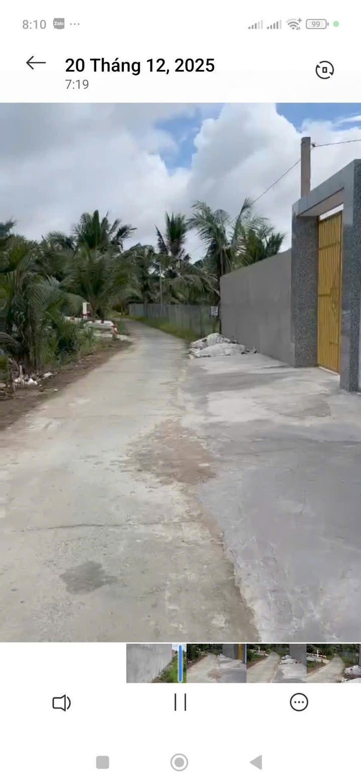 Đất vườn dừa 4000m² Xã Bình Thành giá 2.2 tỷ - Gần hồ sen, xe du lịch tới nơi!