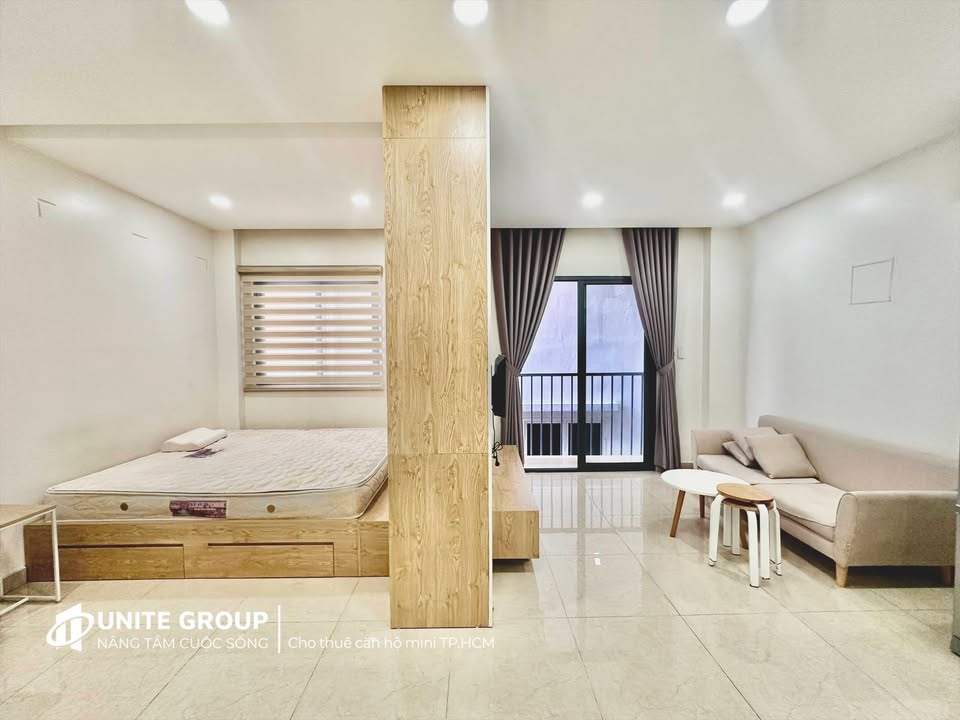 Studio Khu Kiều Đàm Quận 7 - Ban Công Thoáng Mát, Full Nội Thất