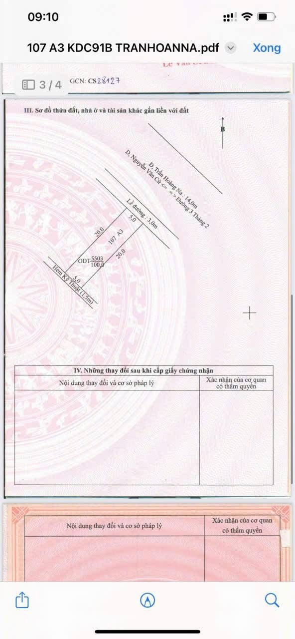 Đất nền mặt tiền Trần Hoàng Na, An Khánh 200m² - Đầu tư sinh lời ngay!