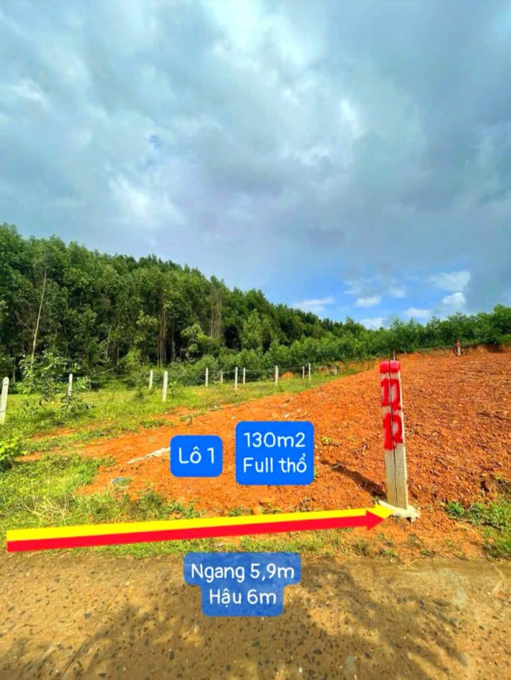Đất thổ cư Khánh Đông 130m² giá 219 triệu - Tiềm năng sinh lời cao!