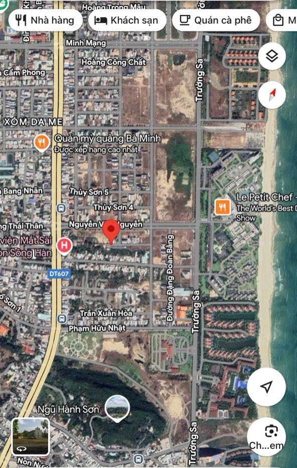 Đất nền Trần Xuân Hòa Đà Nẵng 125m² giá 7.1 tỷ - Cơ hội đầu tư tuyệt vời!