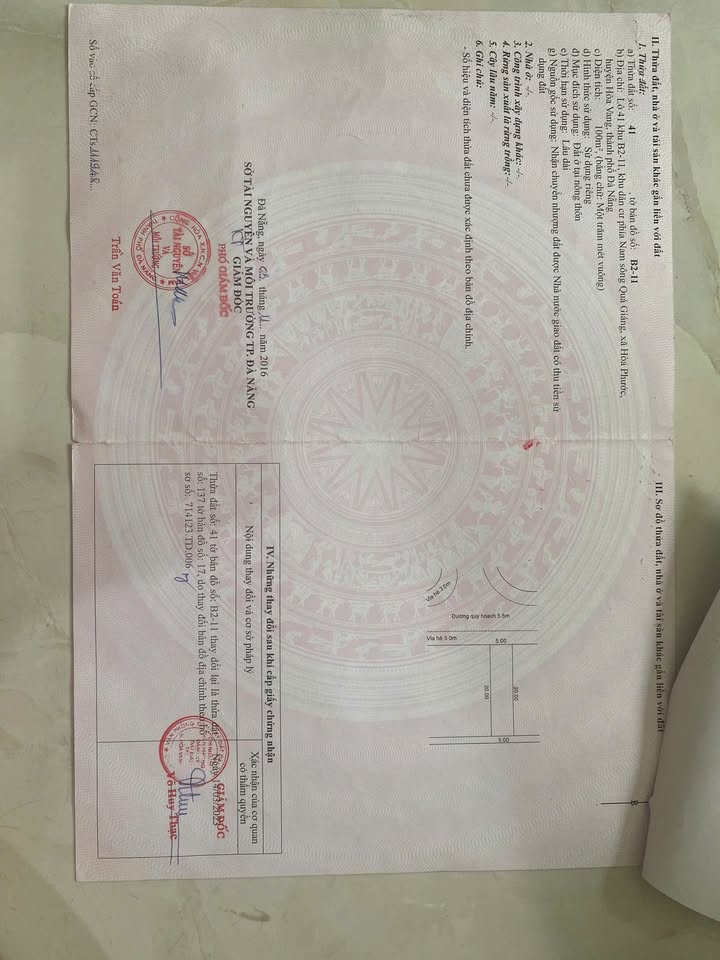 Đất nền B2-11, lô 41 tại Hòa Quý, Đà Nẵng 100m² - Vị trí đắc địa gần bến xe