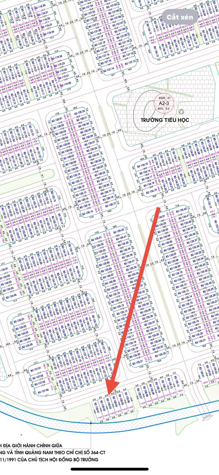 Đất nền FPT City Đà Nẵng 114m² giá 5.4 tỷ - Vị trí đẹp, dân cư hiện hữu!