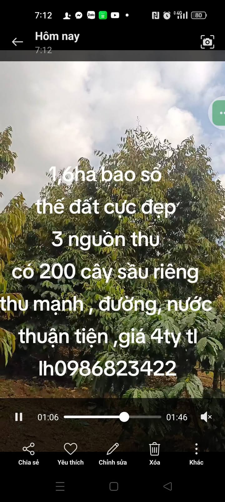Đất 1,6ha Tà Đùng giá 4 tỷ - Thế đất đẹp, sổ đỏ chính chủ!