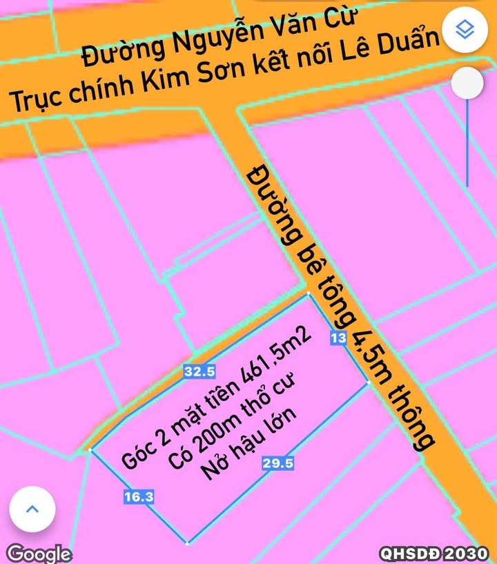 Đất nền Long Thành 461m² giá 13.845 tỷ - Đầu tư sinh lời ngay!