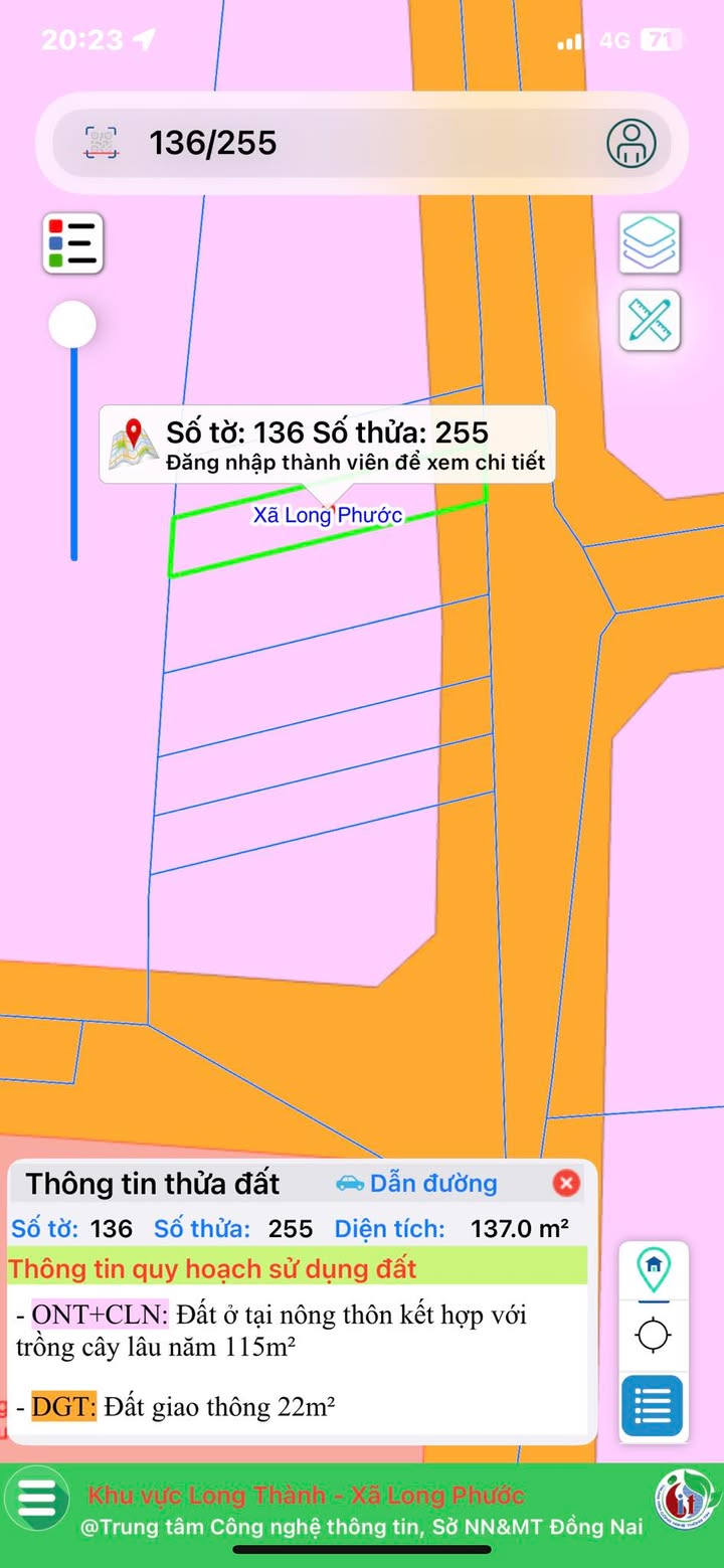 Đất nền Bàu Cạn Long Thành 140m² giá chỉ 1.4 tỷ - Mặt tiền đường rộng, cơ hội đầu tư tuyệt vời!