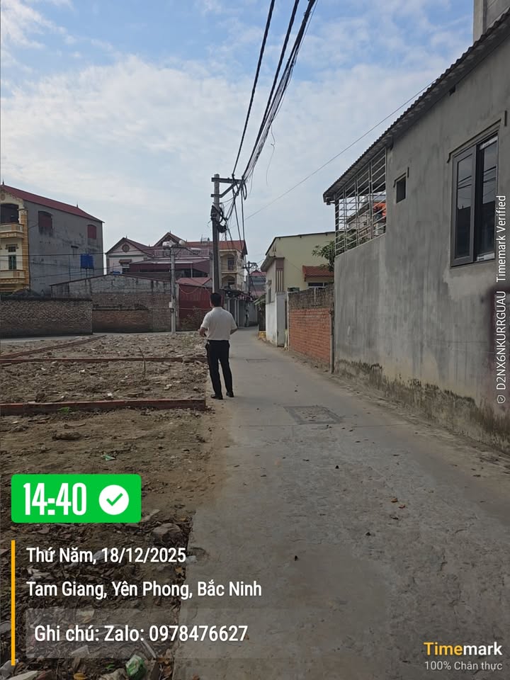 Đất thổ cư Tam Giang 102m² giá chỉ 2.35 tỷ - Lô góc đẹp, đường rộng 5m