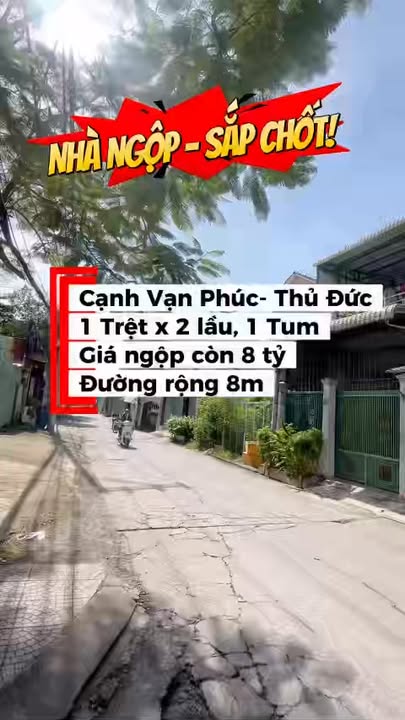 Nhà phố Vạn Phúc City Thủ Đức 60m² giá 7.8 tỷ - Giảm ngay 200 triệu!