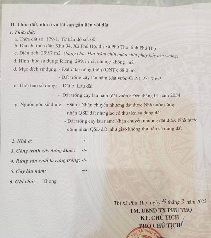 Đất nền KCN Phú Hà, Phú Thọ 300m² giá tốt - Đầu tư sinh lời ngay!