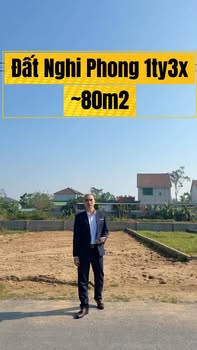 Đất Nền Nghi Phong 80m² giá 1.3 tỷ - Mặt đường 10m, đầu tư sinh lời!