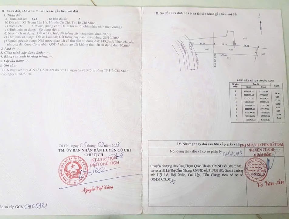 Đất mặt tiền Tỉnh lộ 7, xã Trung Lập Hạ, 220m² giá 1.6 tỷ - Đầu tư sinh lời ngay!