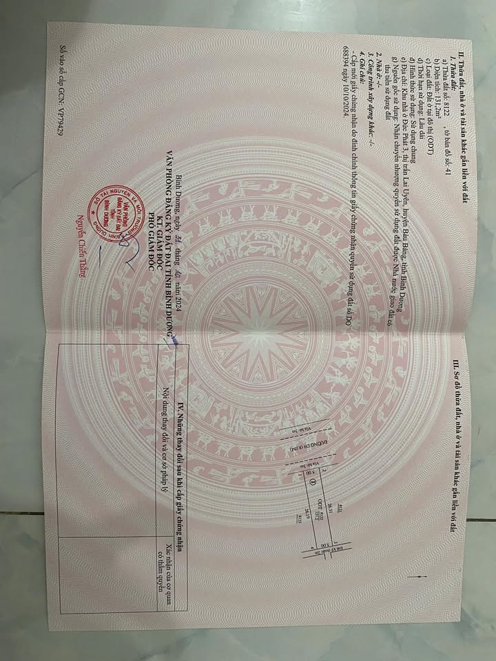 Lô đất KDC Đức Phát 3, Bàu Bàng 131m² giá 1.1 tỷ - Cần bán gấp!