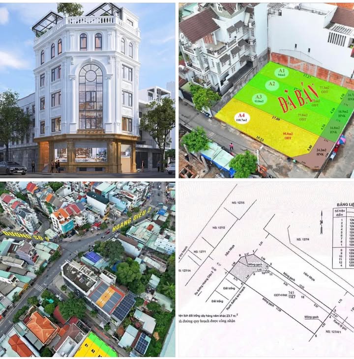 Đất nền lô góc 2 mặt tiền Hoàng Diệu 2, Thủ Đức 118m² - Đầu tư sinh lời ngay!