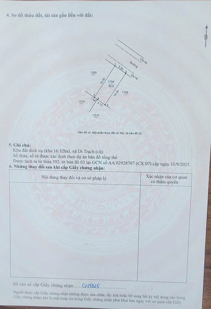 Đất Di Trạch, Hoài Đức 90m² giá 1.6 tỷ - Cơ hội đầu tư hấp dẫn!