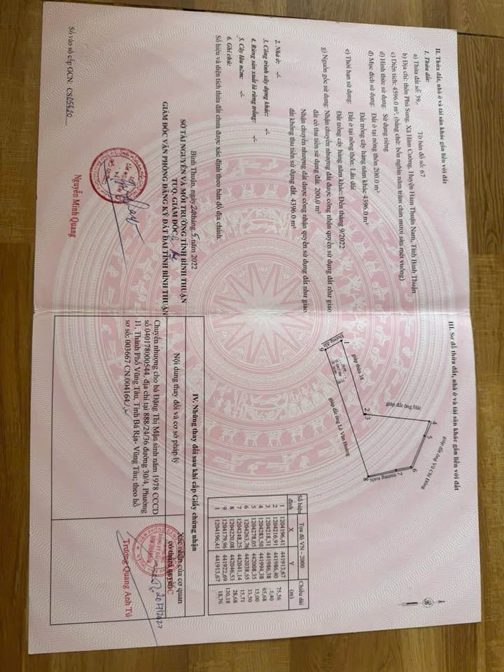 Đất 8 sào 2 Hàm Cường, Bình Thuận giá 4.2 tỷ - Tiềm năng đầu tư lớn!