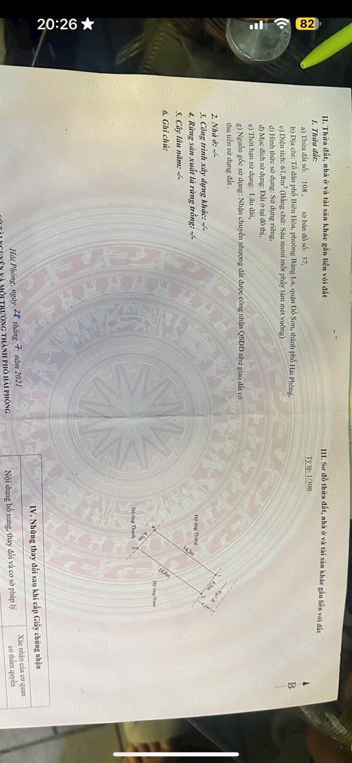 Đất nền Bàng La Đồ Sơn 61.8m² giá 930 triệu - Vị trí vàng gần khu du lịch!