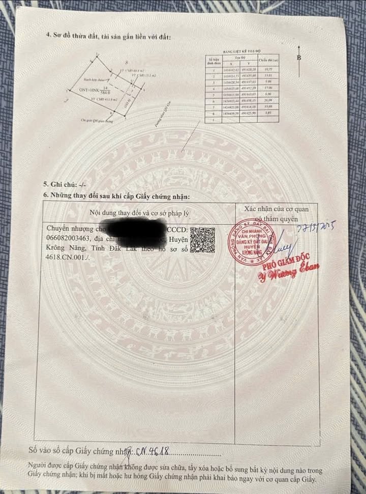 Đất nền Tam Giang, Krông Năng 544m² - Giá tốt cho nhà đầu tư!