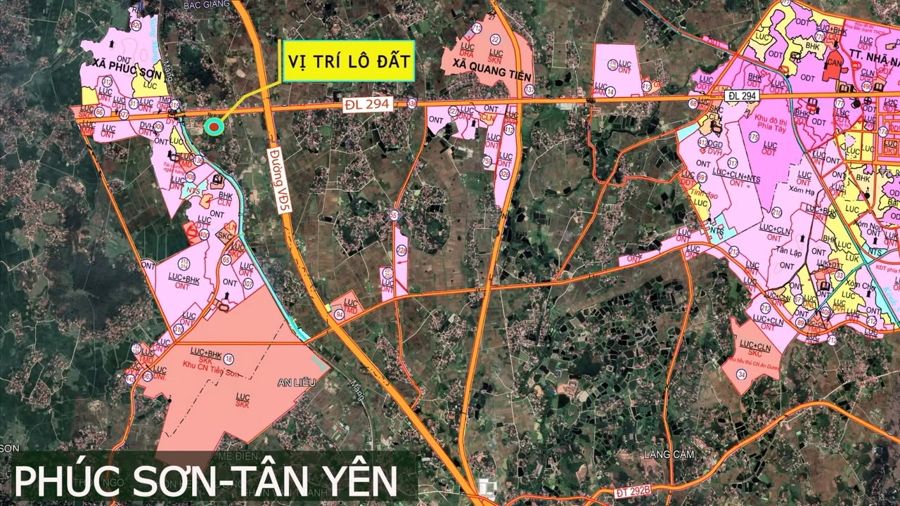 Lô đất vàng Phúc Sơn, Tân Yên, Bắc Giang 144m² - Cơ hội đầu tư hiếm có!