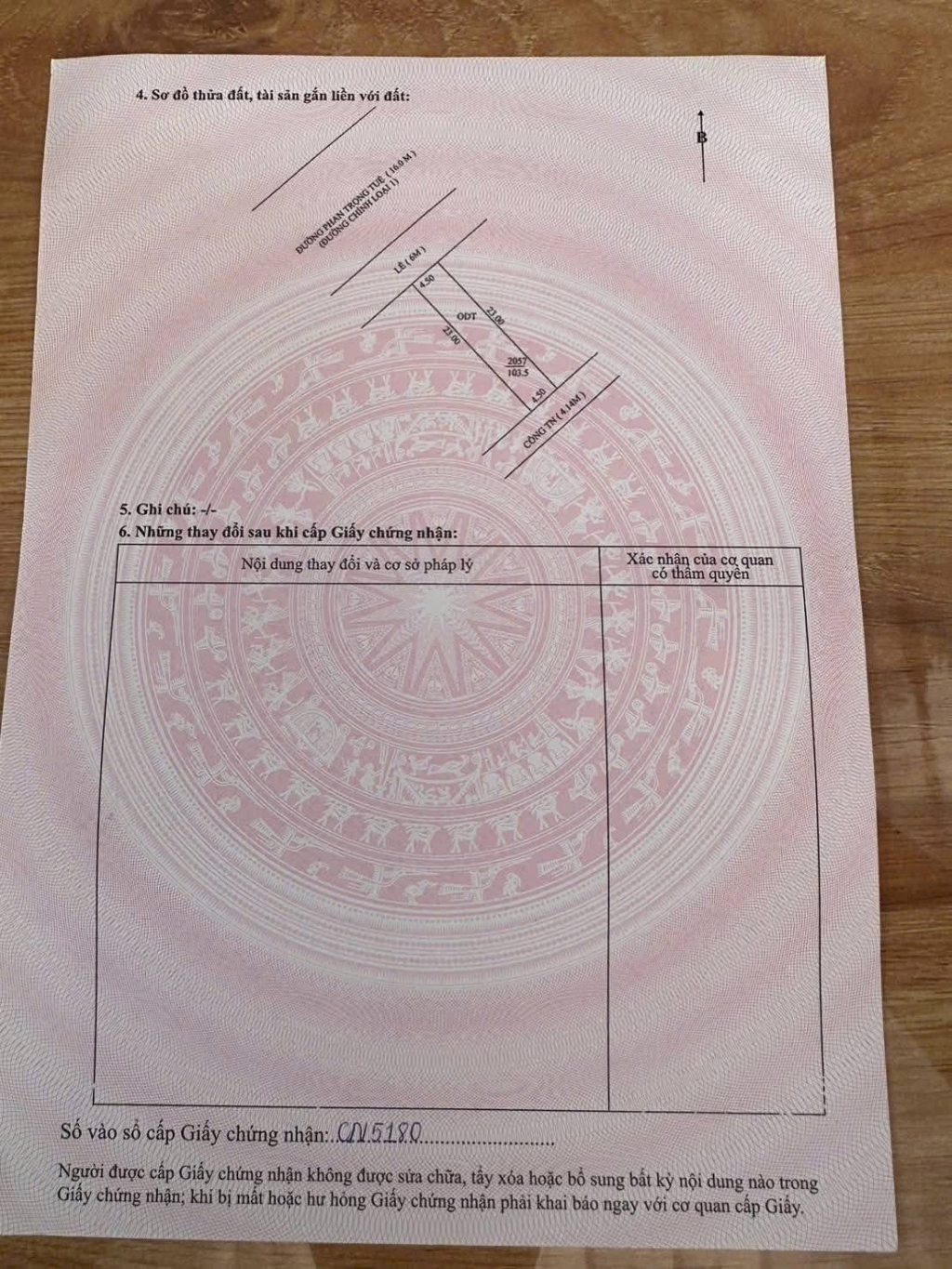 Bán nền 2057 Đường Phan Trọng Tuệ, KDC Diệu Hiền, Phường Hưng Phú, Cần Thơ - Sổ hồng chính chủ, giá tốt!