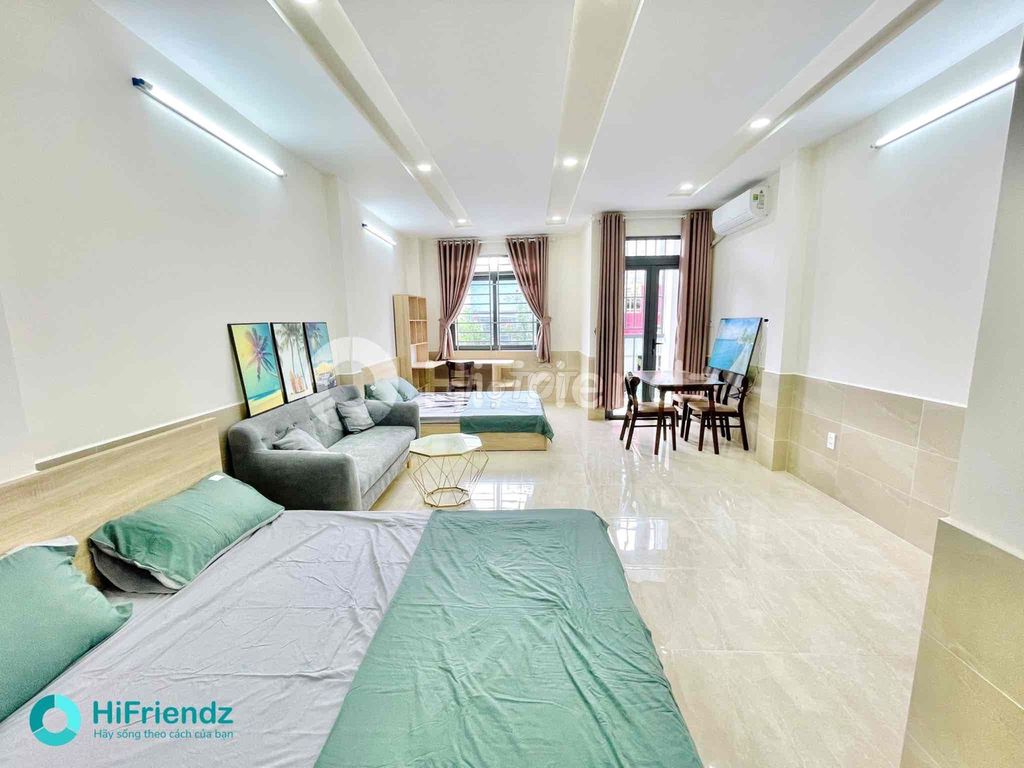 Căn hộ 1 phòng ngủ Phú Nhuận 50m² giá 9.5 triệu - Nhà mới đầy đủ nội thất!