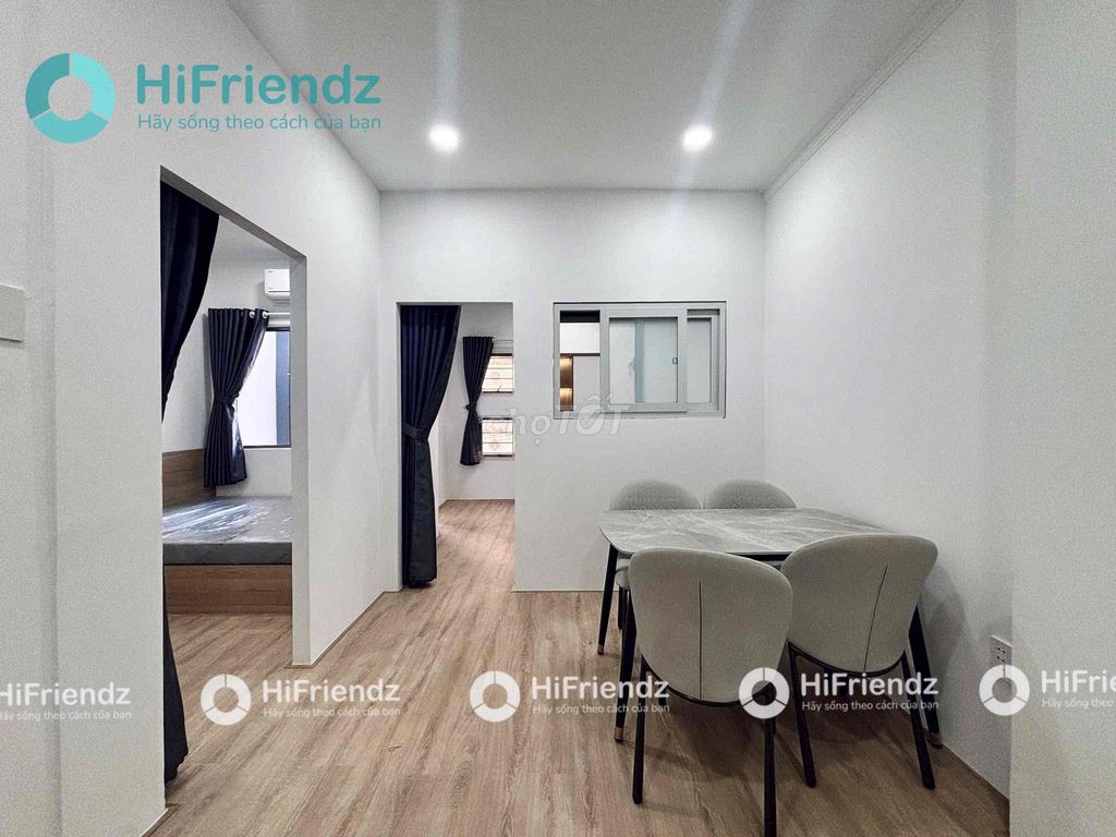 Căn hộ 2PN Đường Phổ Quang, Tân Bình 45m² giá 12 triệu - Thiết kế hiện đại, vào ở ngay!