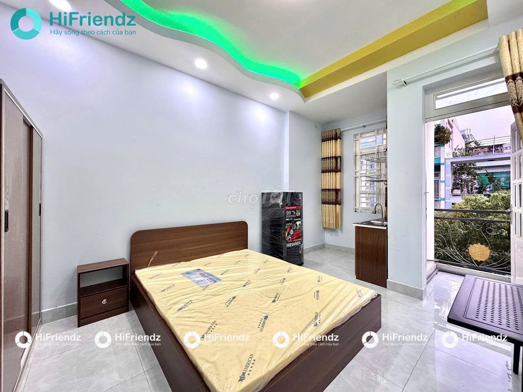 Căn hộ dịch vụ Bùi Điền 30m² giá 5.8 triệu - Full nội thất tiện nghi!