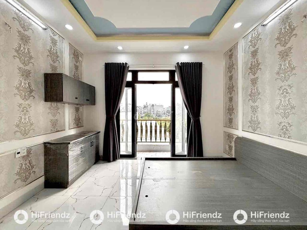 Studio cao cấp 35m² giá 5.3 triệu tại Bình Tân - Full nội thất sang trọng!