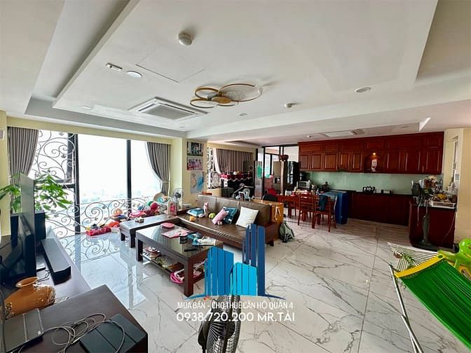 Bán Penthouse Chung Cư H2 - 184m² 4PN 4WC - Giá 13,5 tỷ - Sẵn sàng vào ở!