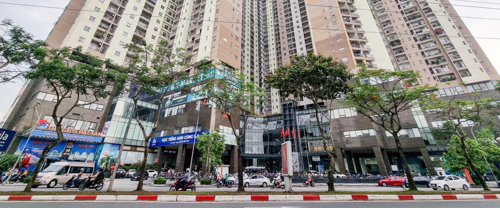 Cho thuê văn phòng khối đế Golden Palace, Mễ Trì 156m² - Khu vực đông đúc, dễ nhận diện!