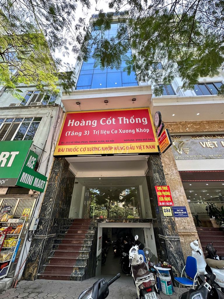 Cửa hàng cho thuê tầng lửng tại 251 Vũ Tông Phan, Thanh Xuân 90m² - Diện tích rộng, giá tốt!