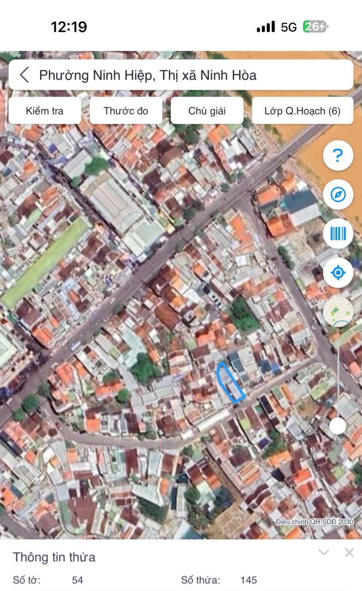 Nhà cấp 4 mặt tiền Kinh Doanh Ninh Hòa 211m² giá 5 tỷ - Sổ hồng chính chủ!