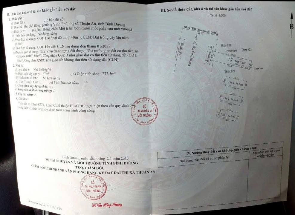 Nhà cho thuê mặt tiền Vĩnh Phú 10, Thuận An, 4 tầng - Thích hợp làm văn phòng và ở gia đình!