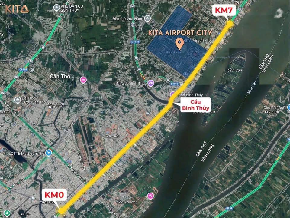 Đất nền KDC Ngân Thuận, Cần Thơ 108m² giá 2.8 tỷ - Cơ hội đầu tư tuyệt vời!