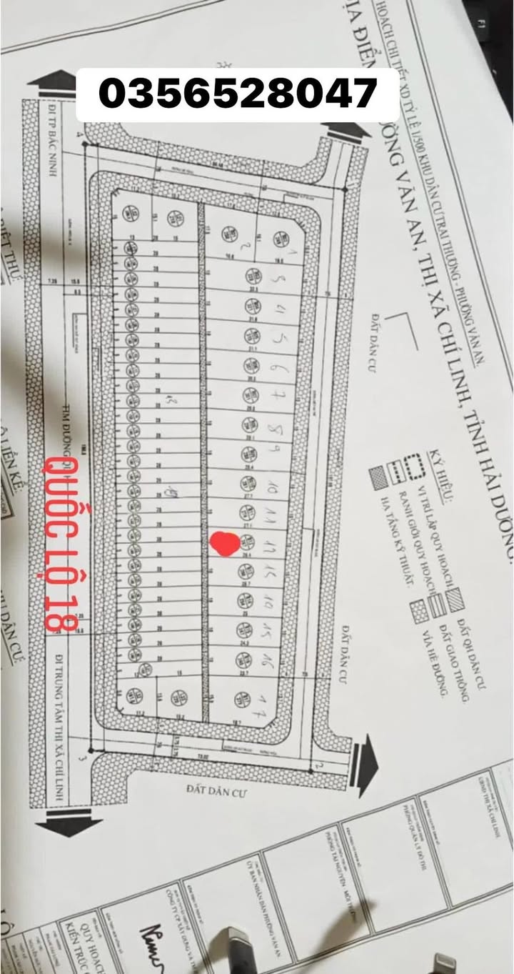 Đất biệt thự KDC Trại Thượng Chí Linh 267m² giá 3 tỷ - Tiềm năng đầu tư vượt trội!