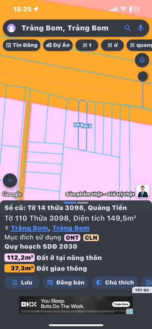 Đất nền Quảng Tiến Trảng Bom 150m² giá 1.4 tỷ - Sổ riêng thổ cư chính chủ!
