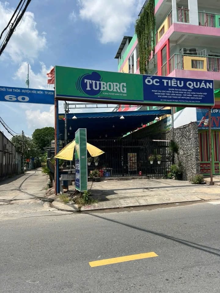 Đất góc 2 mặt tiền Nguyễn Thị Ngâu, Đông Thạnh 204m² giá 10 tỷ - Kinh doanh sầm uất!