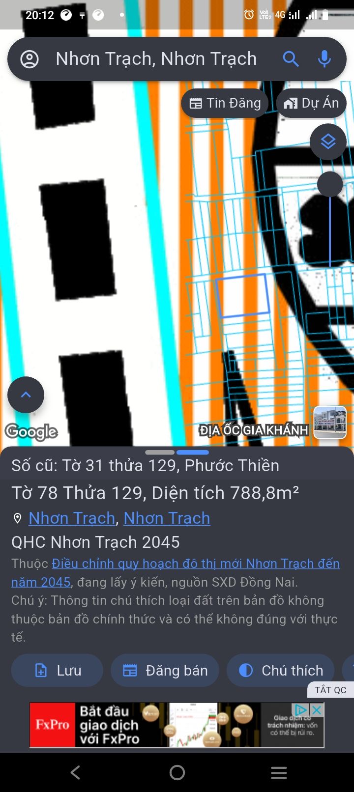 Đất thổ cư Hẻm 1 Trần Phú Nhơn Trạch 200m² giá 4 tỷ - Sổ đỏ chính chủ!