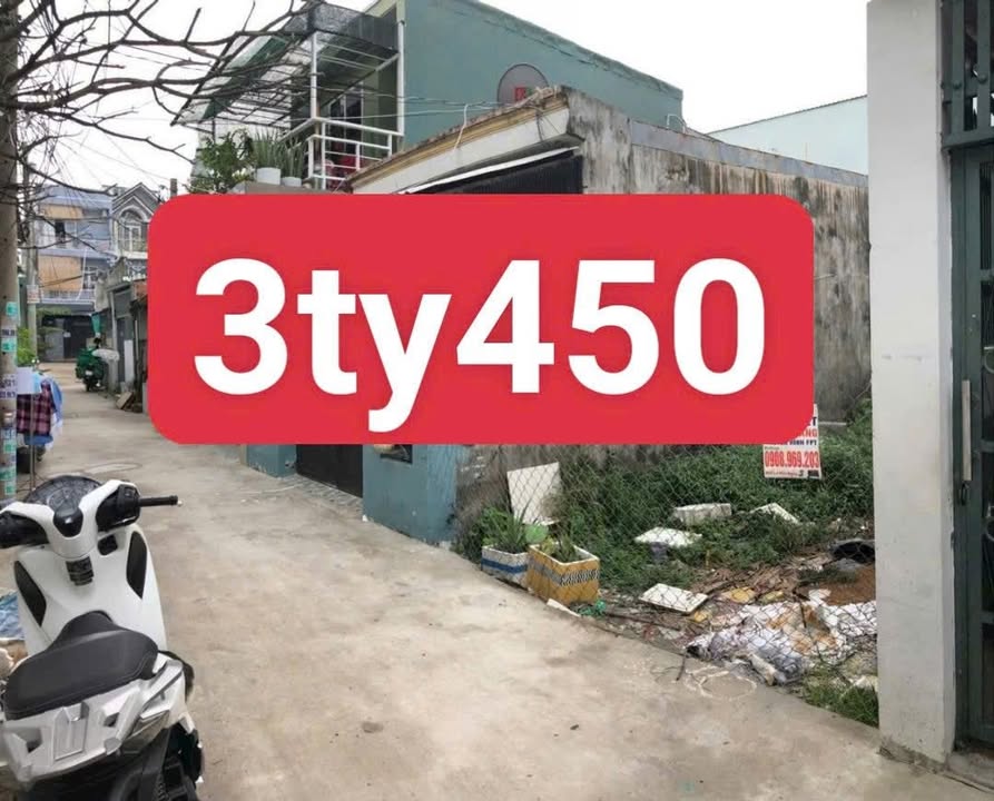 Đất nền đường Số 2, Hiệp Bình Phước, Thủ Đức 52m² giá 3.45 tỷ - Sổ hồng riêng, xây dựng tự do!