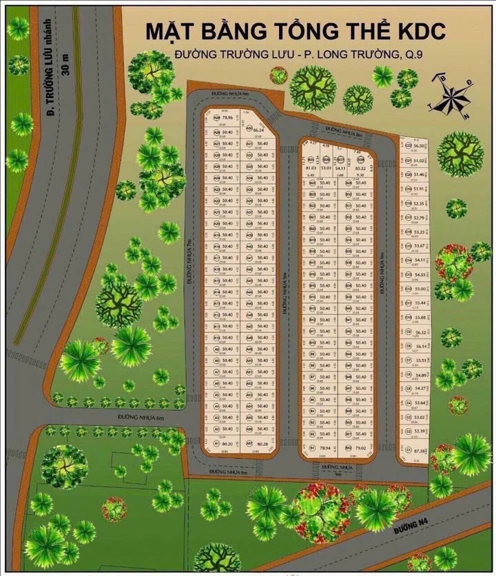 Đất nền Eco 6 Thủ Đức 50m² giá 3.4 tỷ - Cơ hội đầu tư tuyệt vời!