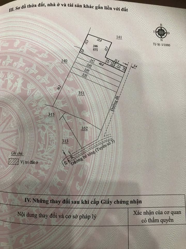 Bán lô đất xã Quảng Lập - Đơn Dương - 571m² giá 800 triệu - Sổ hồng chính chủ