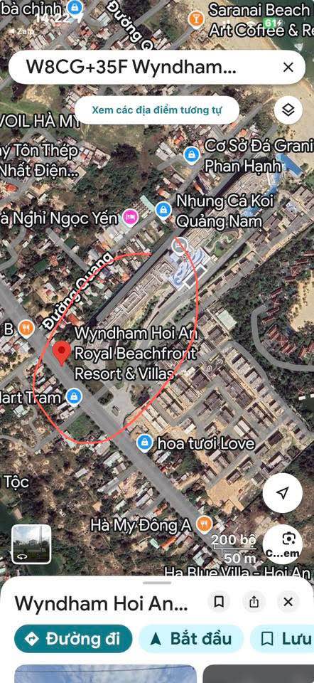 Đất mặt đường biển Lạc Long Quân Điện Dương 768m² giá 21 tỷ - Sổ đỏ chính chủ!