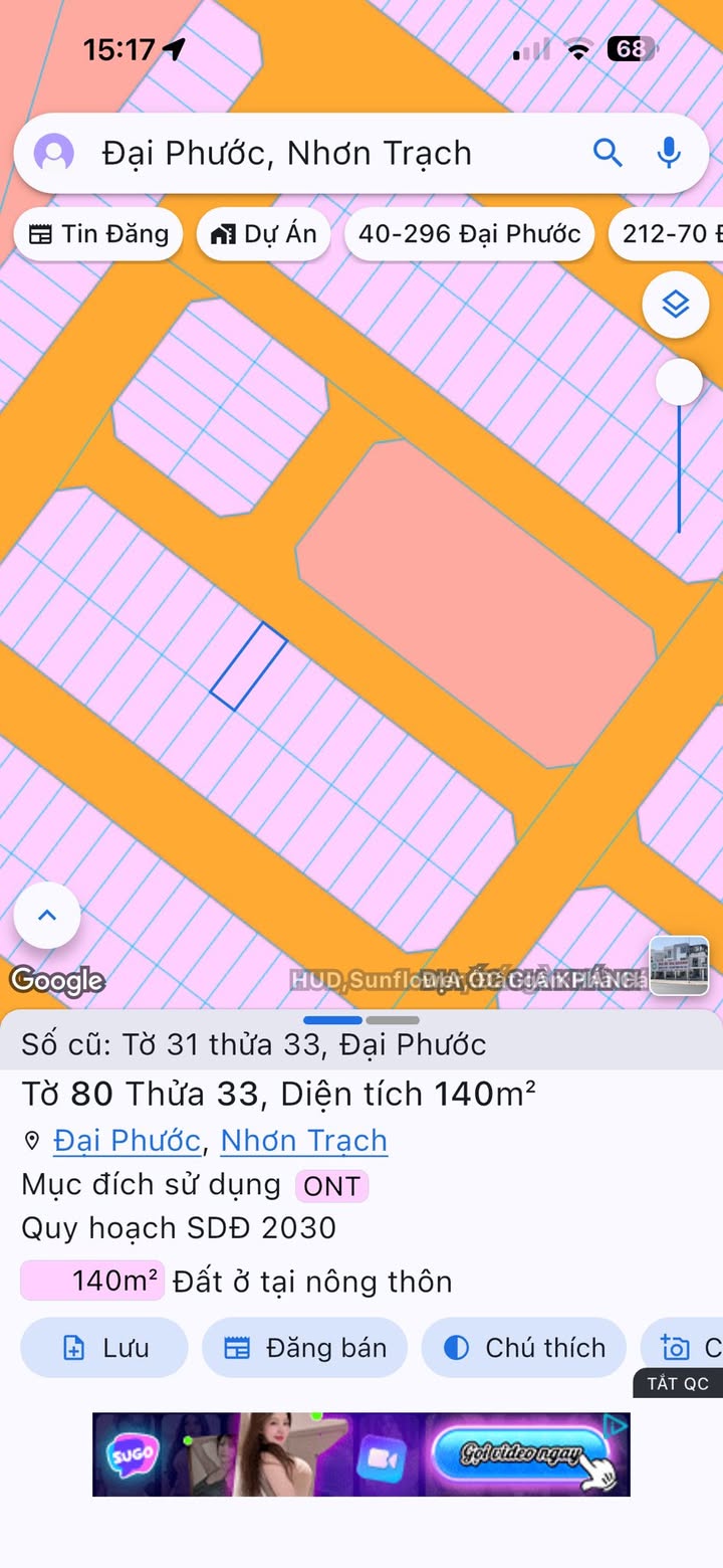 Đất nền Đại Phước Nhơn Trạch 140m² giá 5.6 tỷ - Sổ đỏ chính chủ, gần công viên!