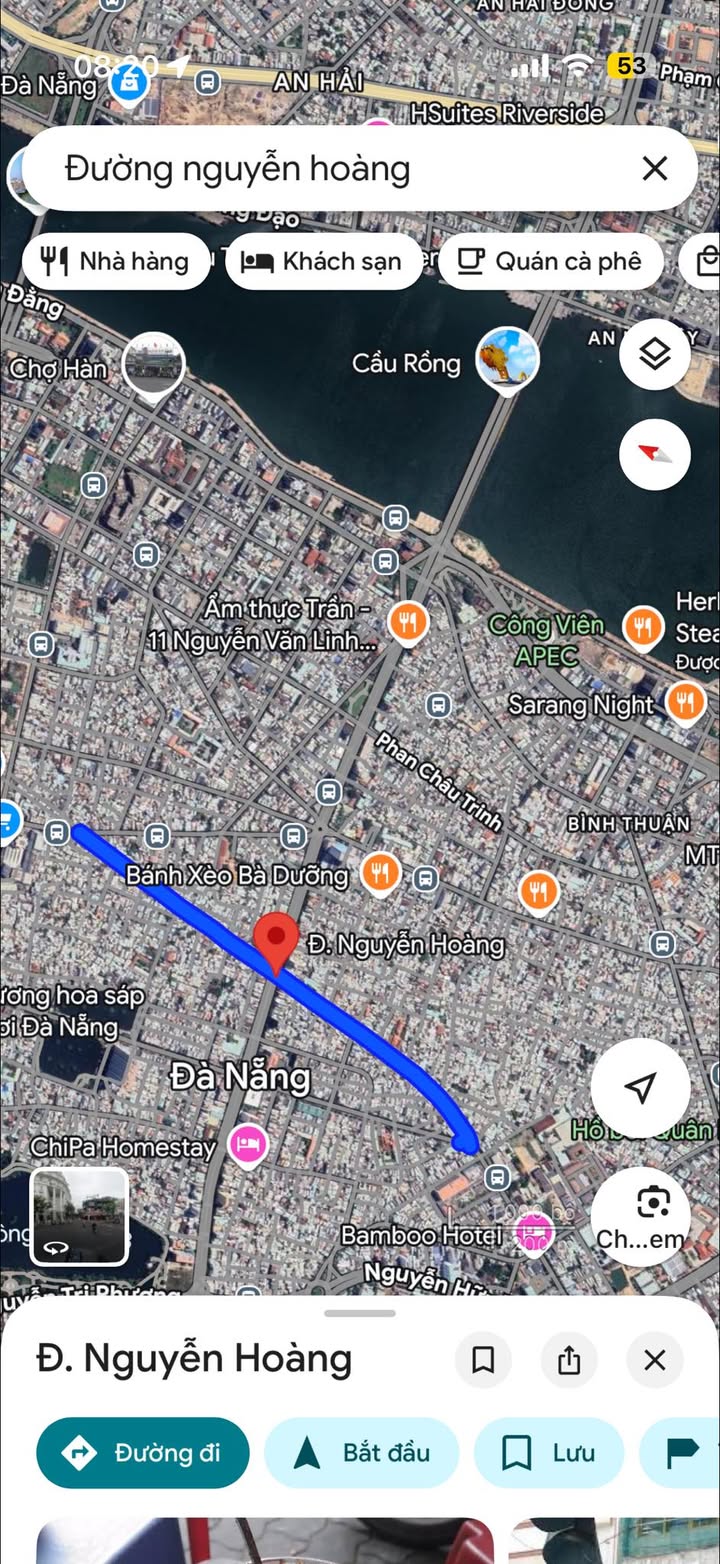 Lô đất lớn đường Nguyễn Hoàng, Q. Hải Châu, Đà Nẵng 877.7m² giá 81 tỷ - Cơ hội đầu tư hiếm có!