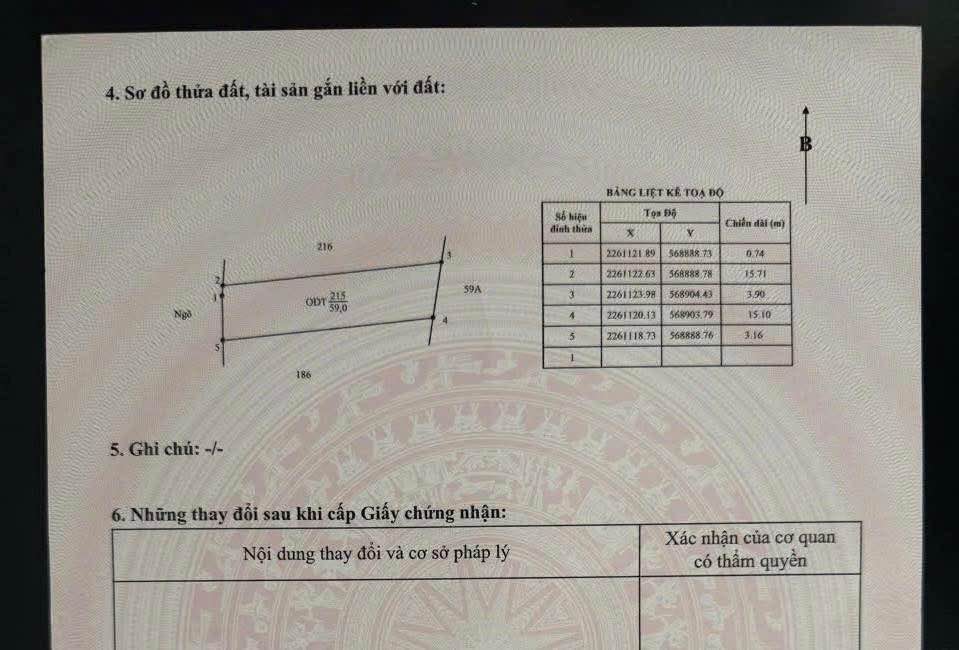 Đất nền Lộc Vượng Nam Định 59m² giá 1.75 tỷ - Ô tô vào tận nơi!