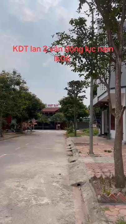 Đất nền KDT Làn 2 Vân Động Lục Nam 80m² giá 3.3 tỷ - Tiện ích ngập tràn!