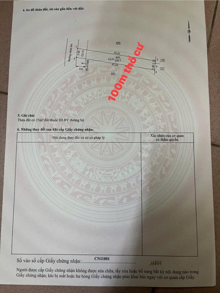 Đất nền Phú An Bến Cát 200m² giá 1.3 tỷ - Sổ đỏ chính chủ!