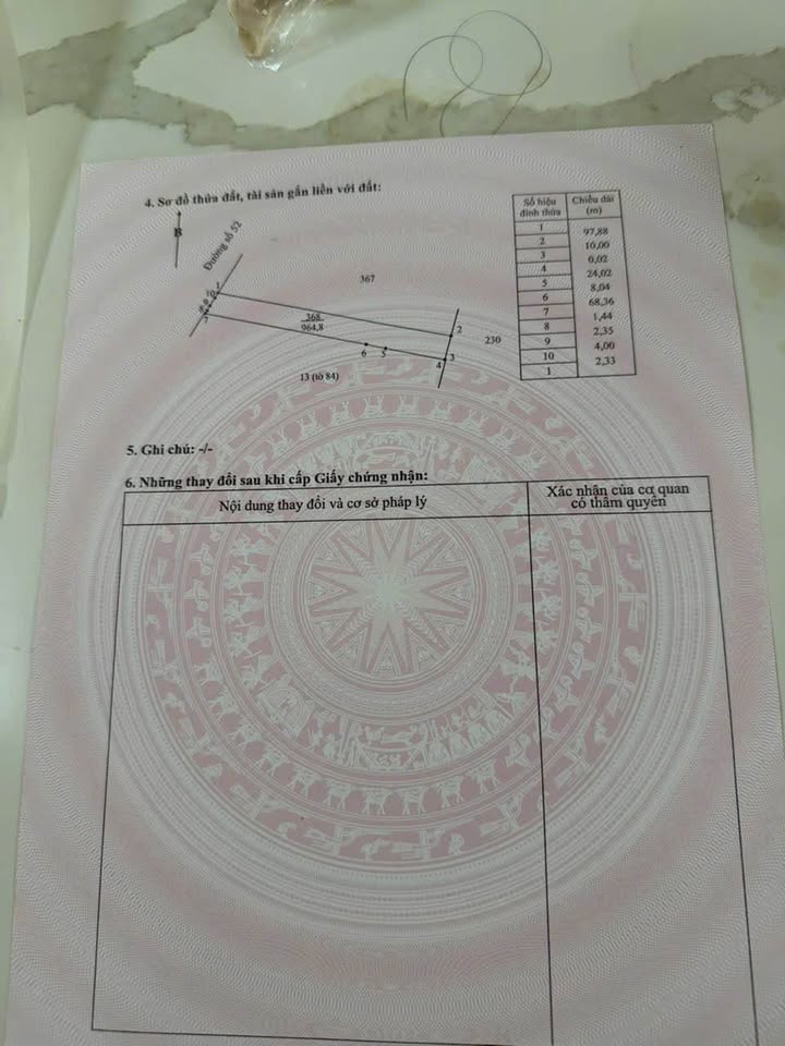 Đất mặt tiền đường 52, phường Tam Long, 2004m² giá 10 tỷ - Đầu tư sinh lời ngay!